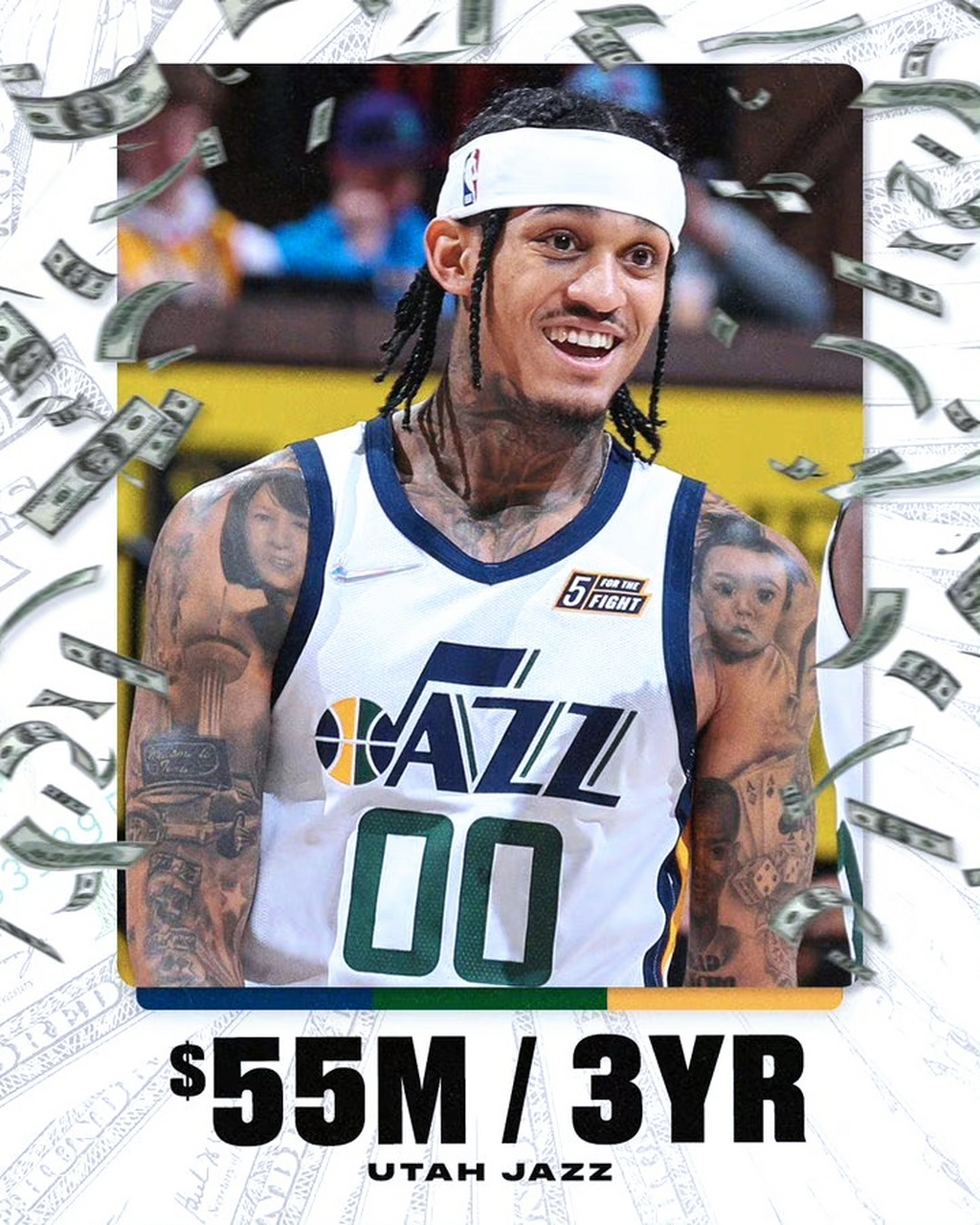 爵士队后卫乔丹克拉克森晋升为队长 爵士队后卫乔丹克拉克森晋升为队长